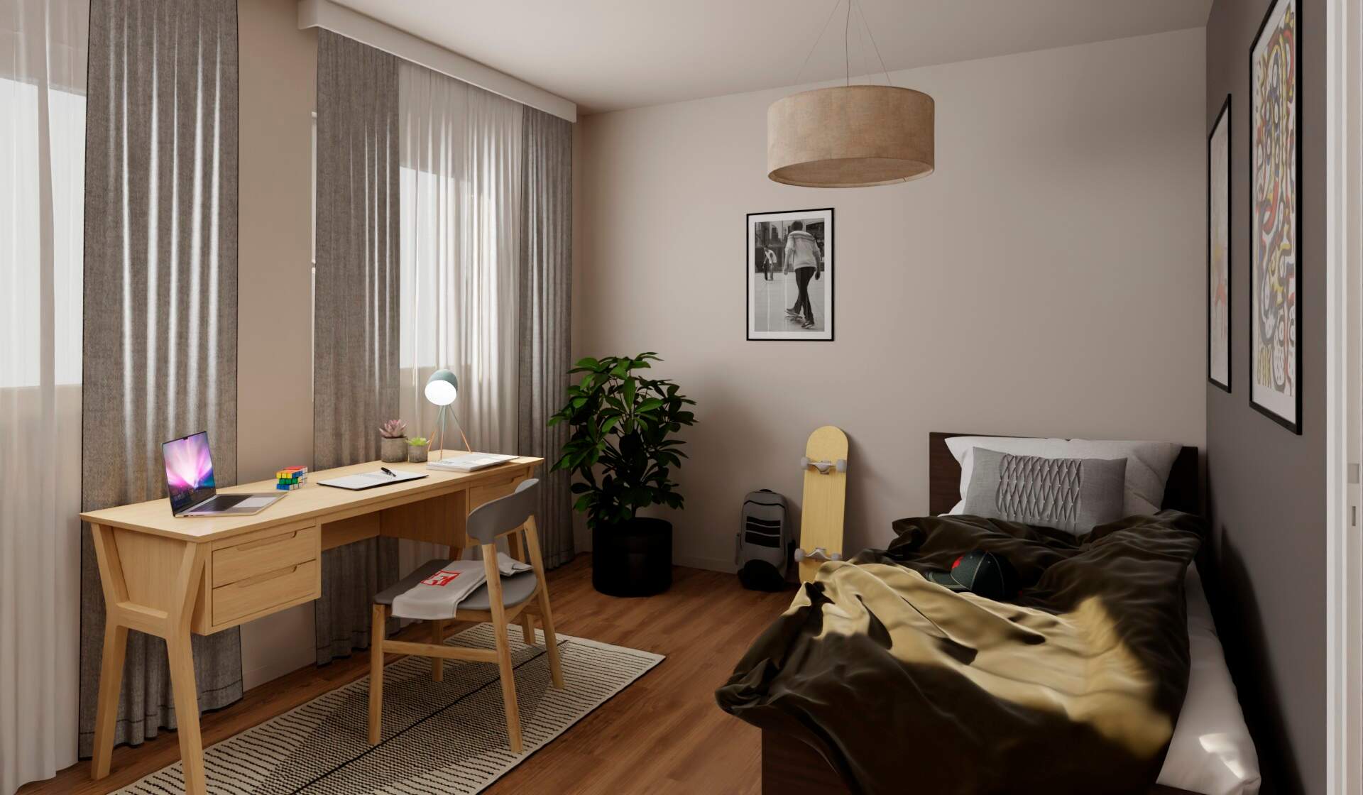 Fontaneviertel - Wohnung