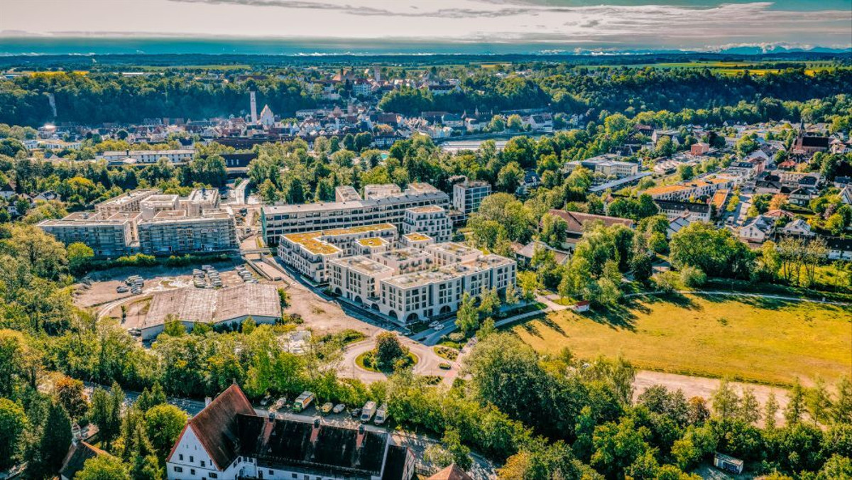 Urbanes Leben am Papierbach