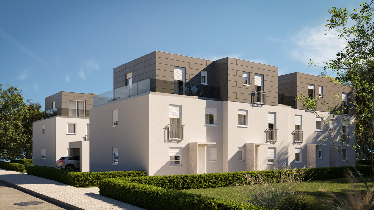 Reihenhäuser in Königsbrunn