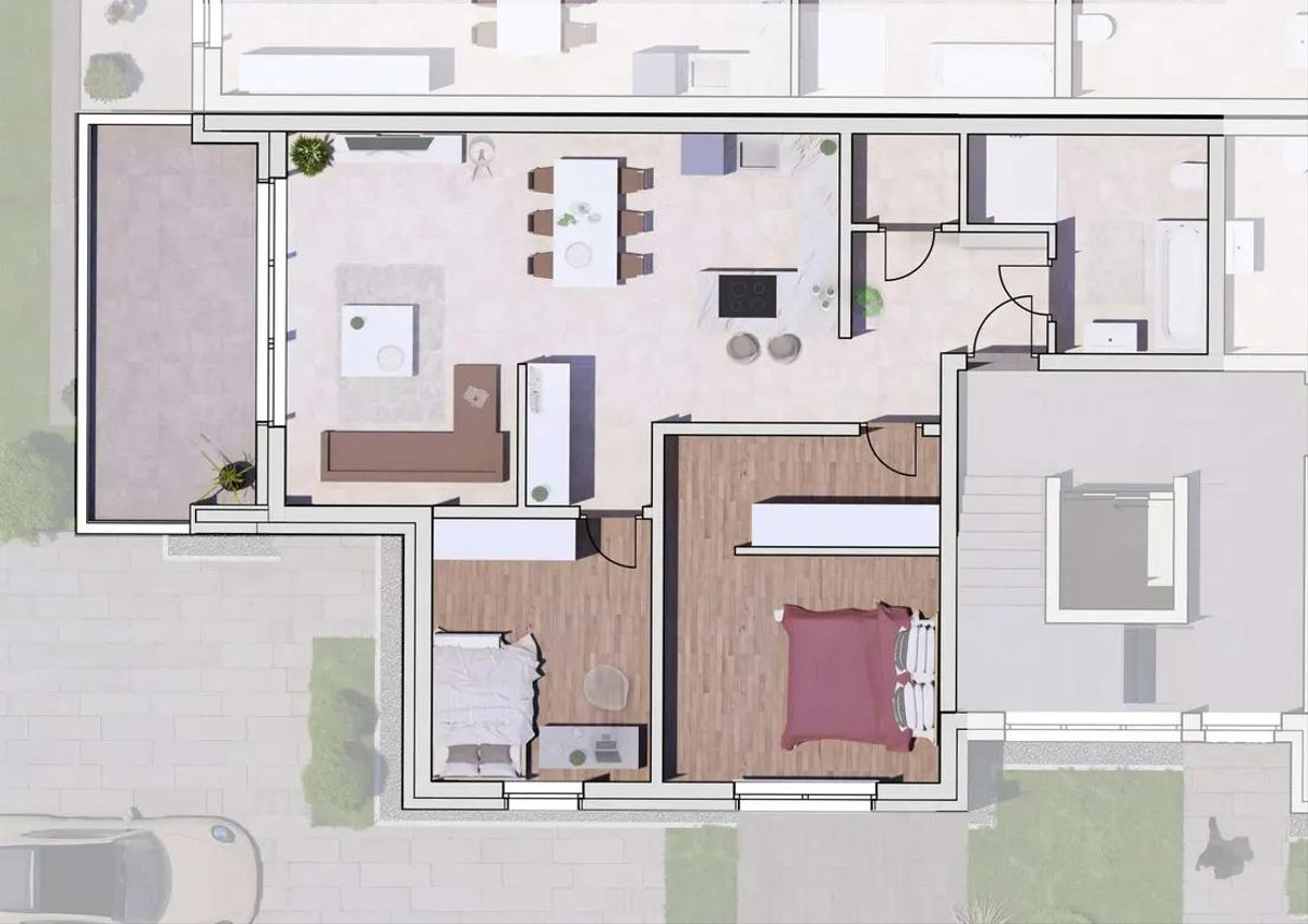 Grundriss Wohnung 11