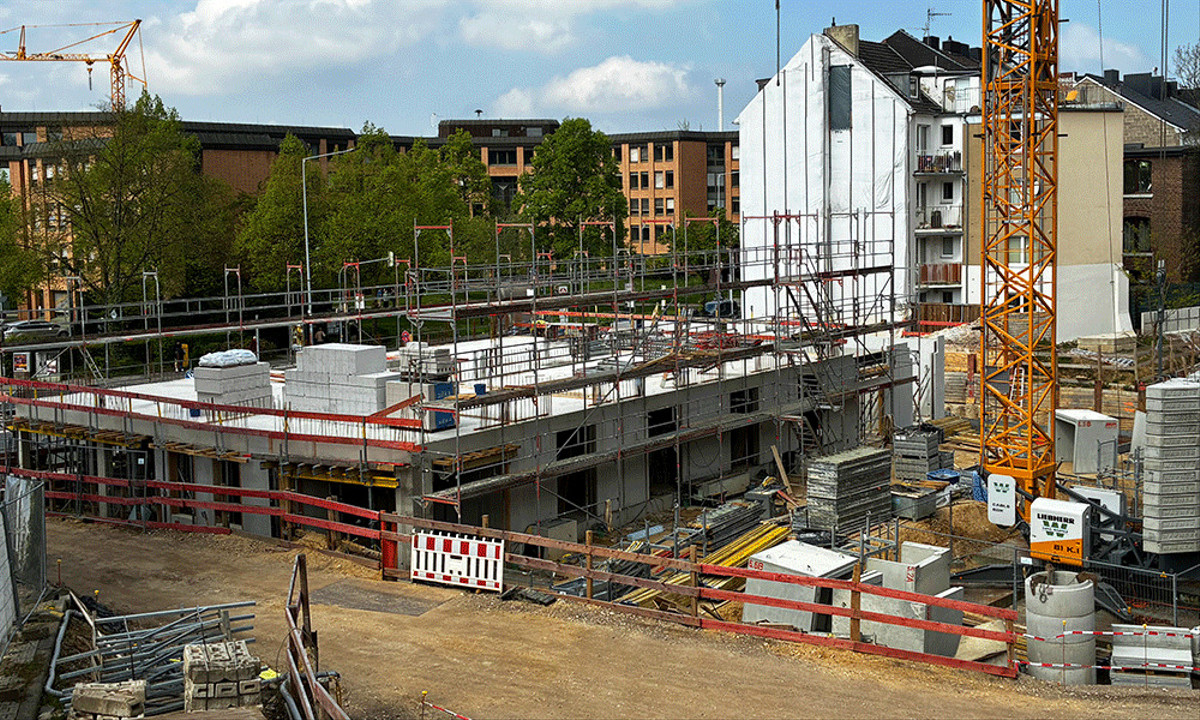 Häuser 5 und 6 wachsen weiter April 2026