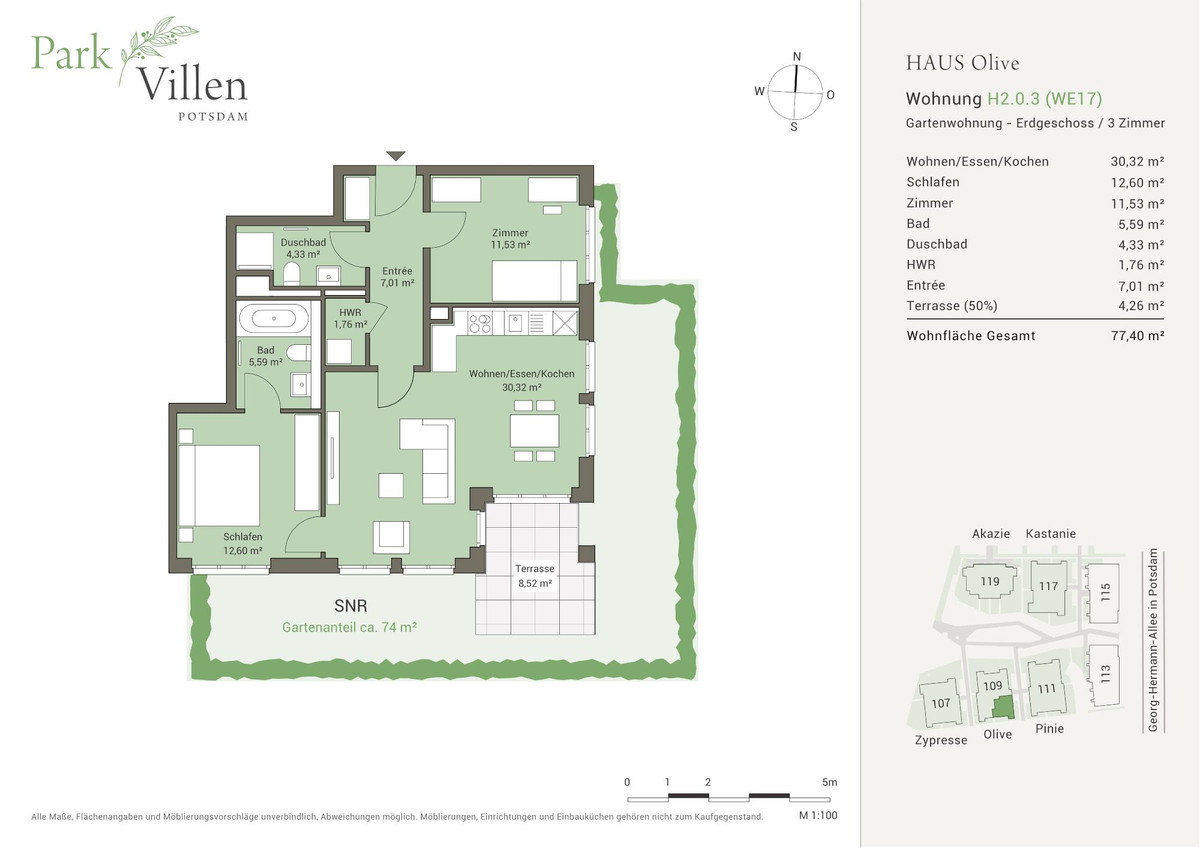 Die neuen Parkvillen Potsdam