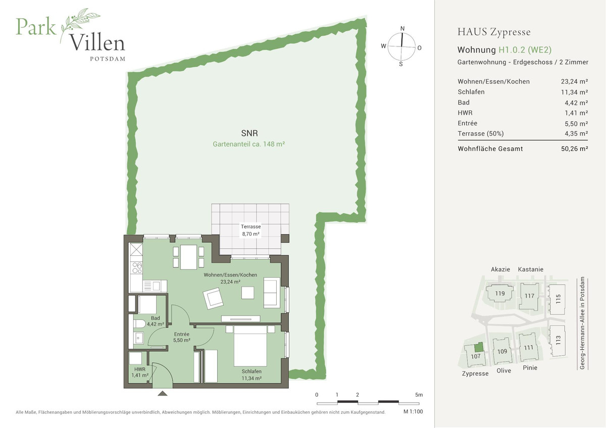 Die neuen Parkvillen Potsdam
