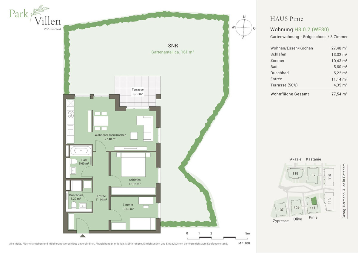 Die neuen Parkvillen Potsdam