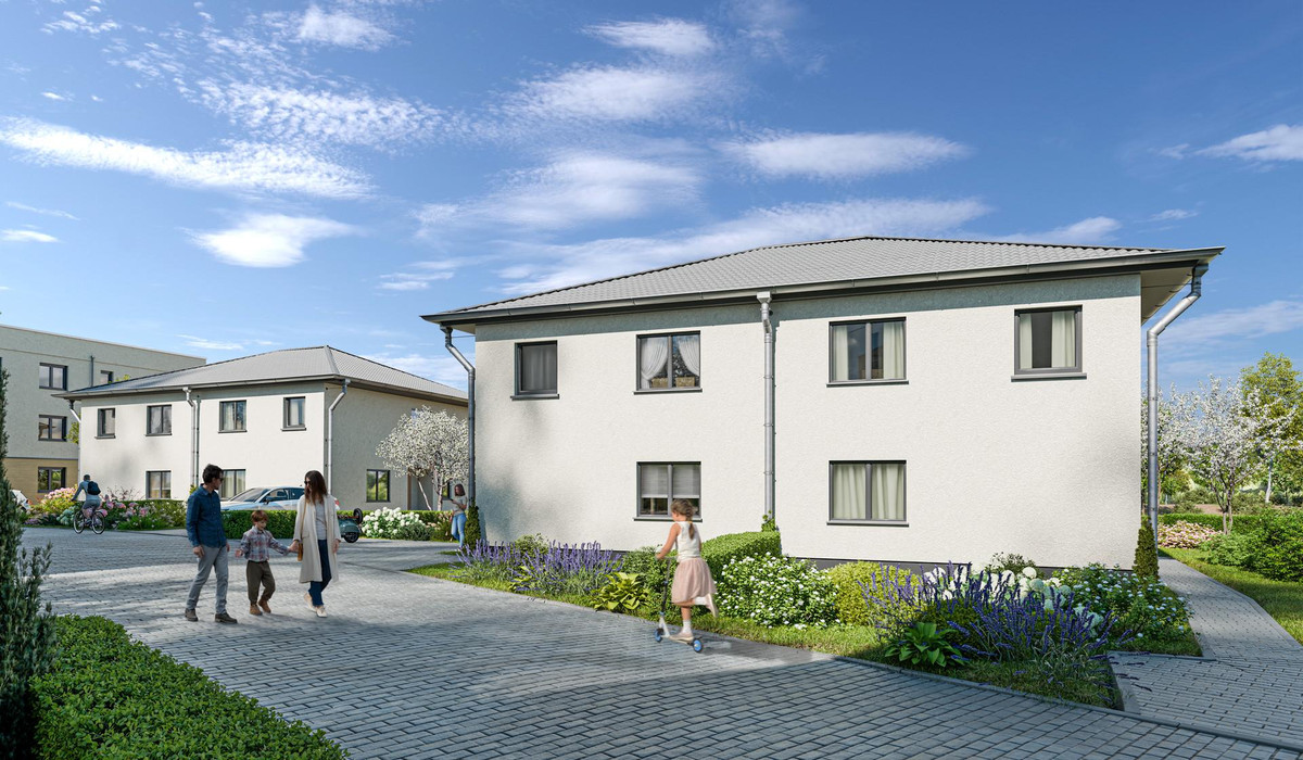 Familienfreundliche Doppelhäuser im Neubauprojekt