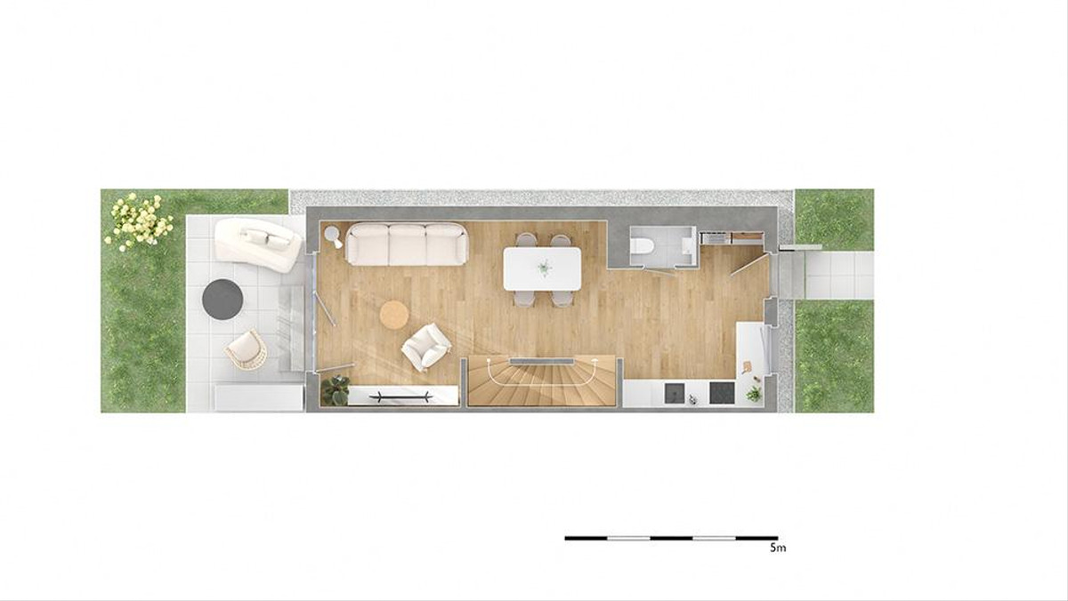 Grundriss EG Haus Jazz