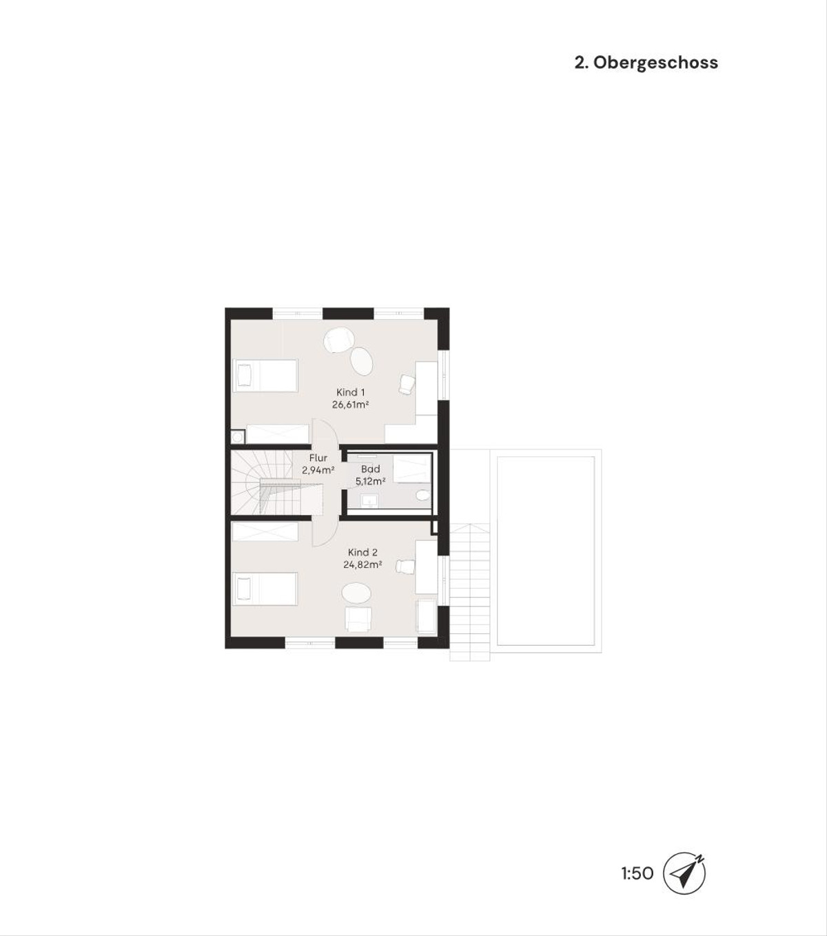 Grundriss DHH rechts