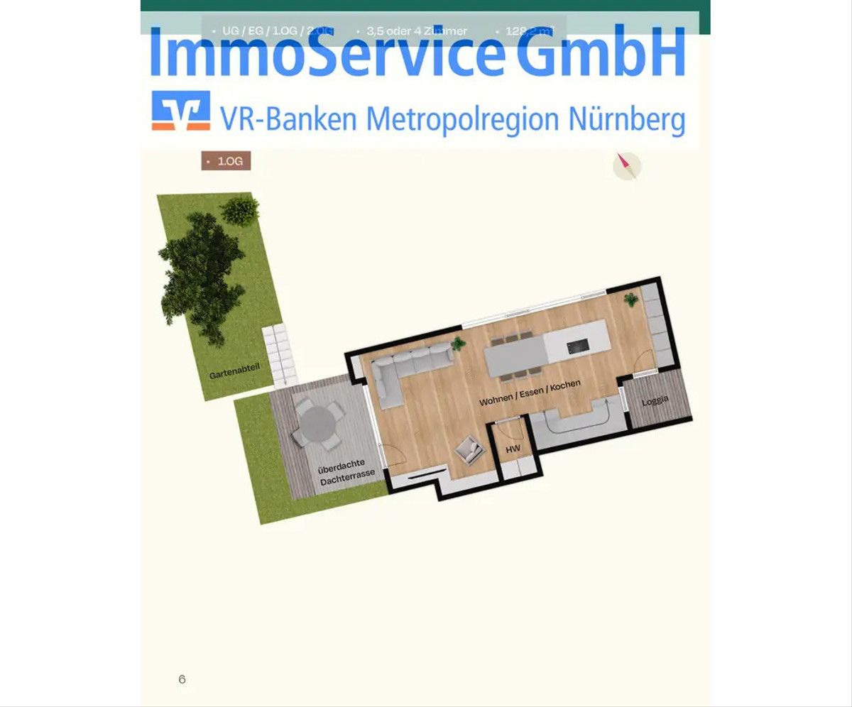 Grundriss Stadthaus - 1. OG