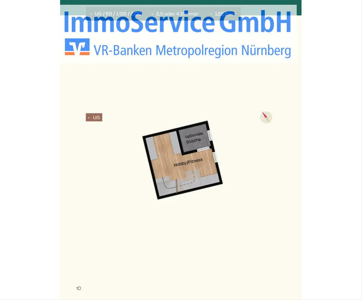 Grundriss Stadthaus - UG