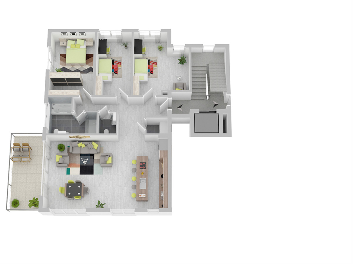 Obergeschoss Whg. 4