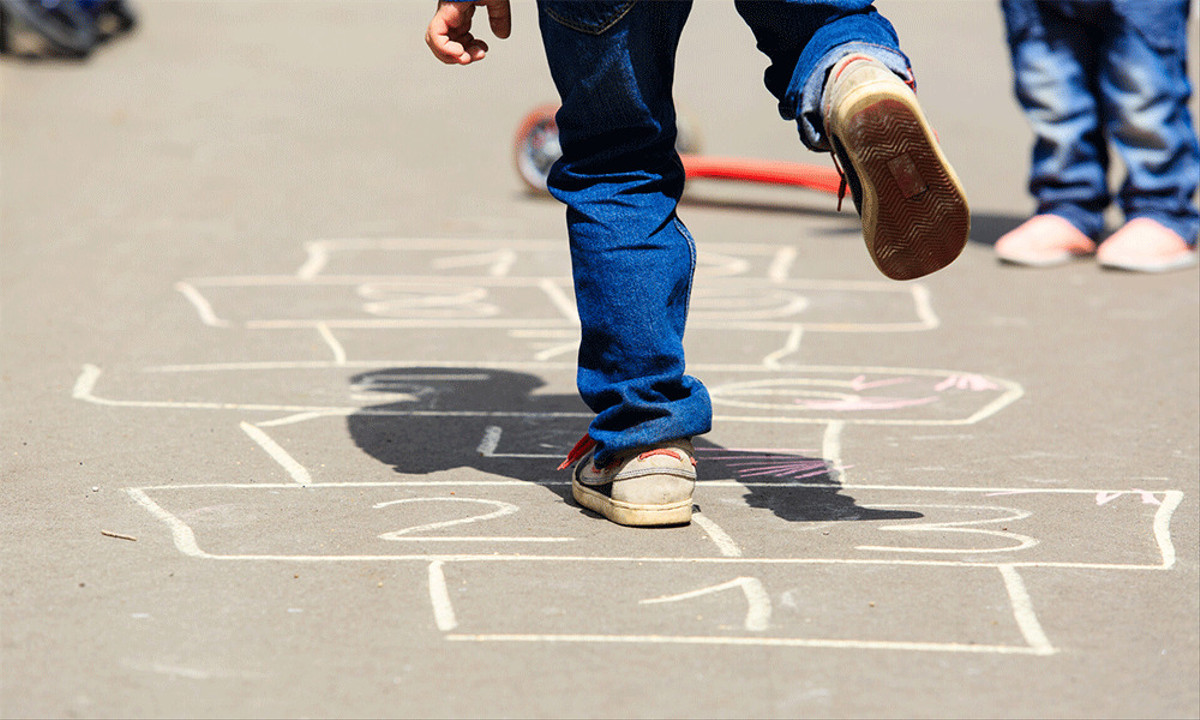 Eine Nachbarschaft, in der Kinder unbeschwert spielen können