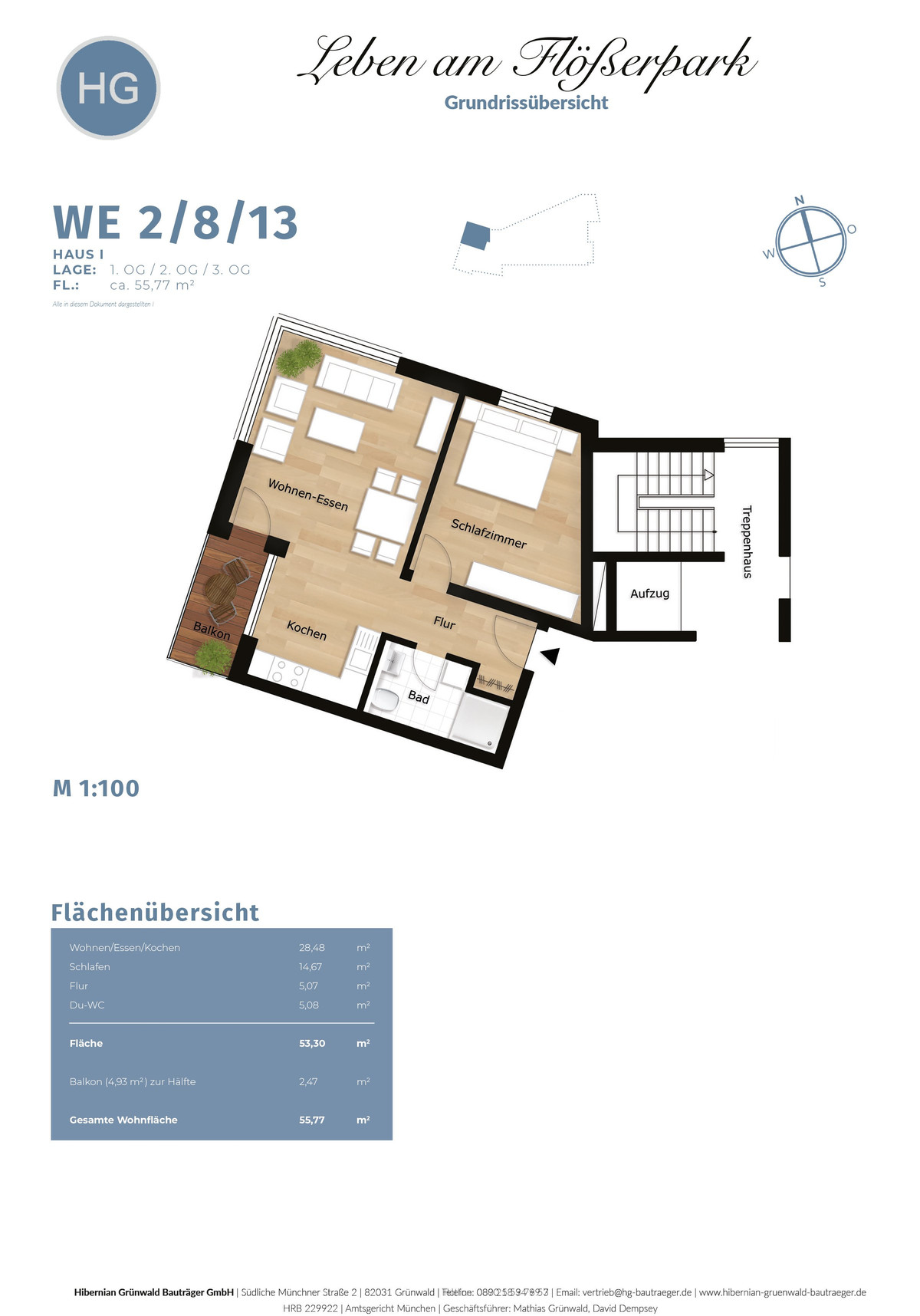 Leben am Flößerpark - Waterloostraße