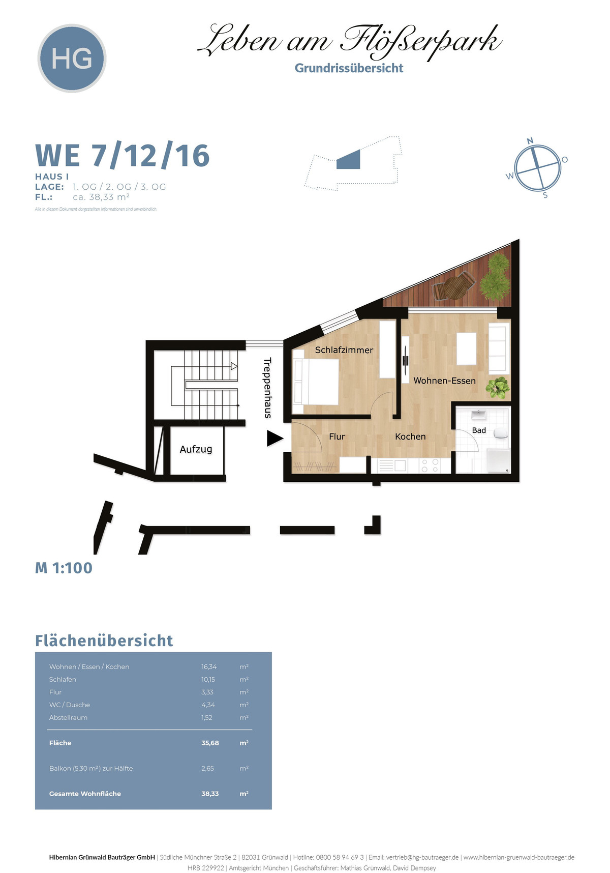 Leben am Flößerpark - Waterloostraße