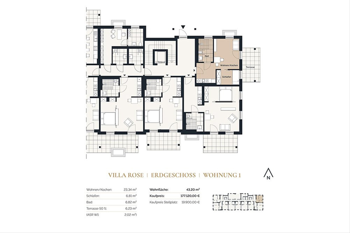 VILLA ROSE - Betreutes Wohnen