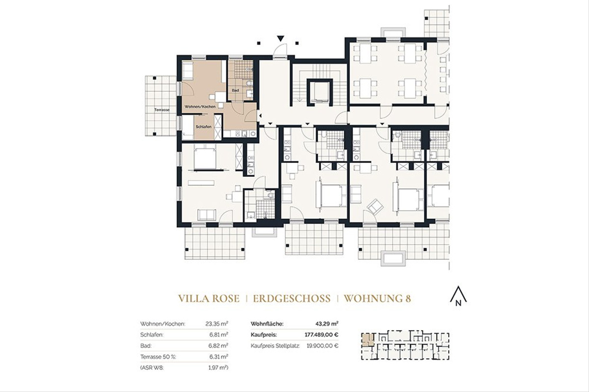 VILLA ROSE - Betreutes Wohnen