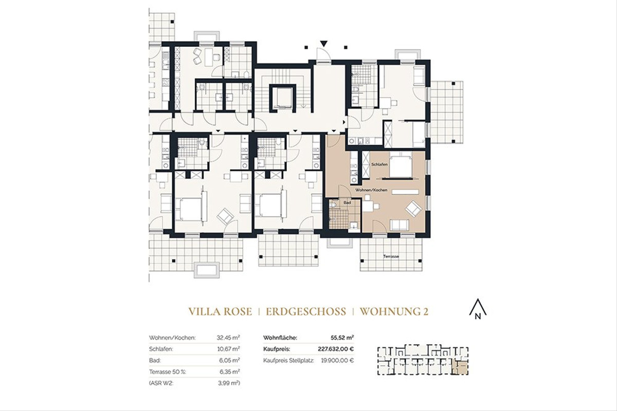 VILLA ROSE - Betreutes Wohnen
