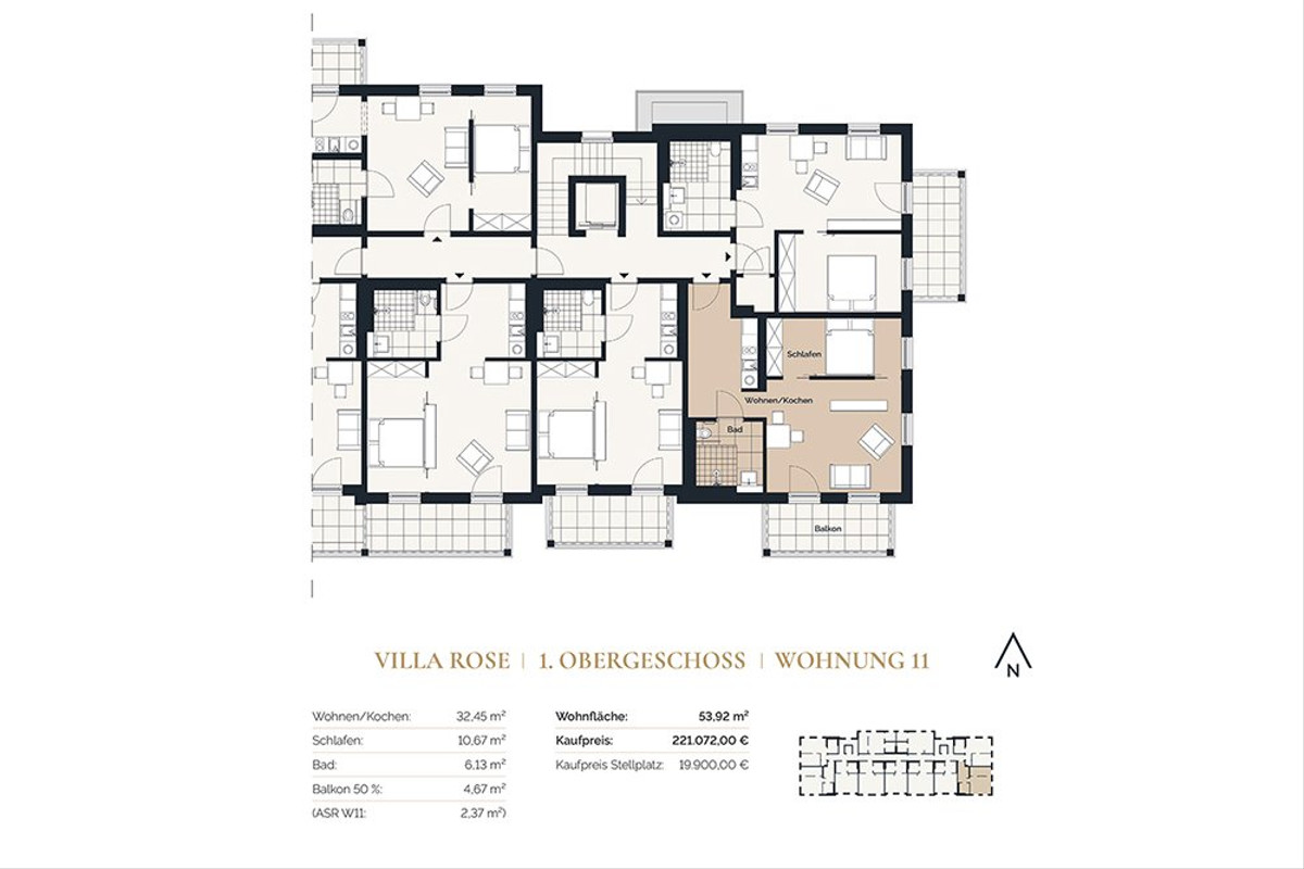 VILLA ROSE - Betreutes Wohnen