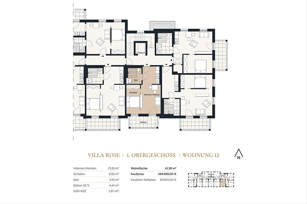 VILLA ROSE - Betreutes Wohnen