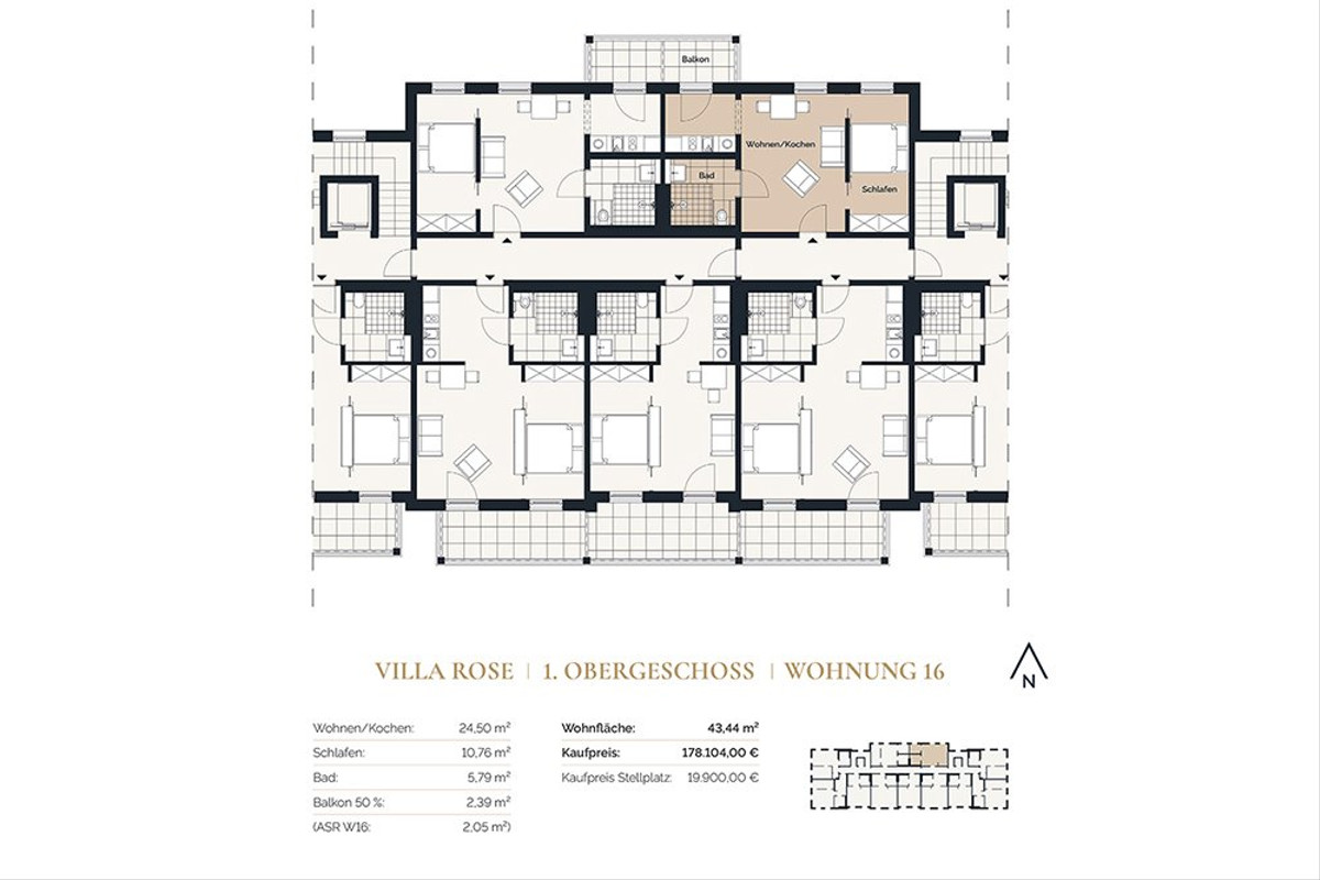 VILLA ROSE - Betreutes Wohnen