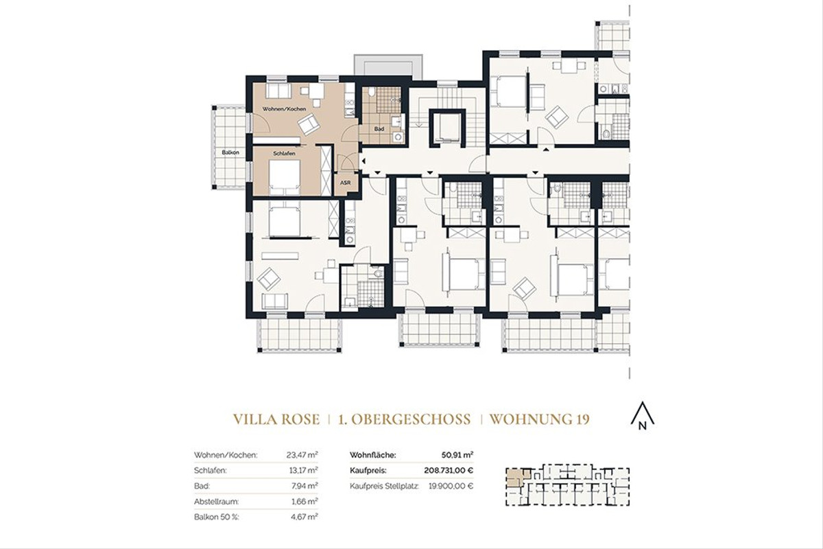 VILLA ROSE - Betreutes Wohnen