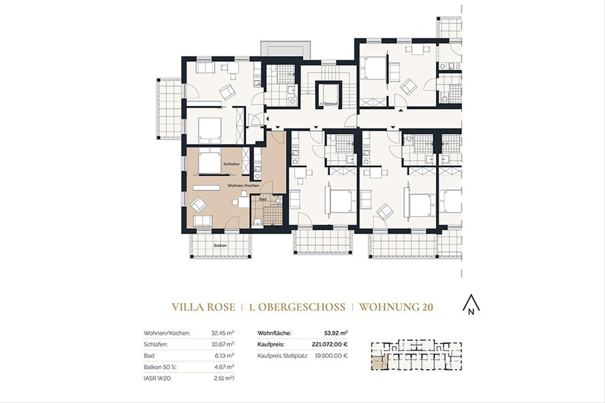 VILLA ROSE - Betreutes Wohnen