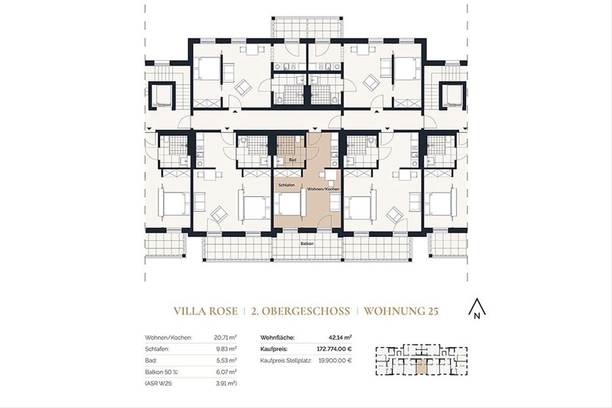 VILLA ROSE - Betreutes Wohnen