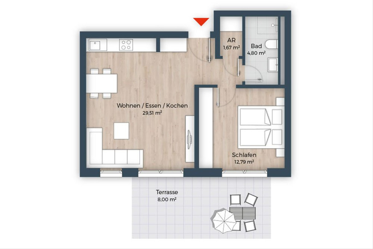 Bischofsweiherstraße - Eigentumswohnungen
