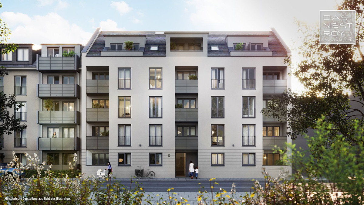 DAS NESTROY - Neubau von 70 Eigentumswohnungen