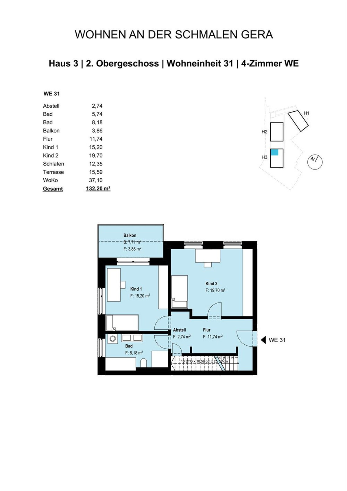 Wohnen an der schmalen Gera