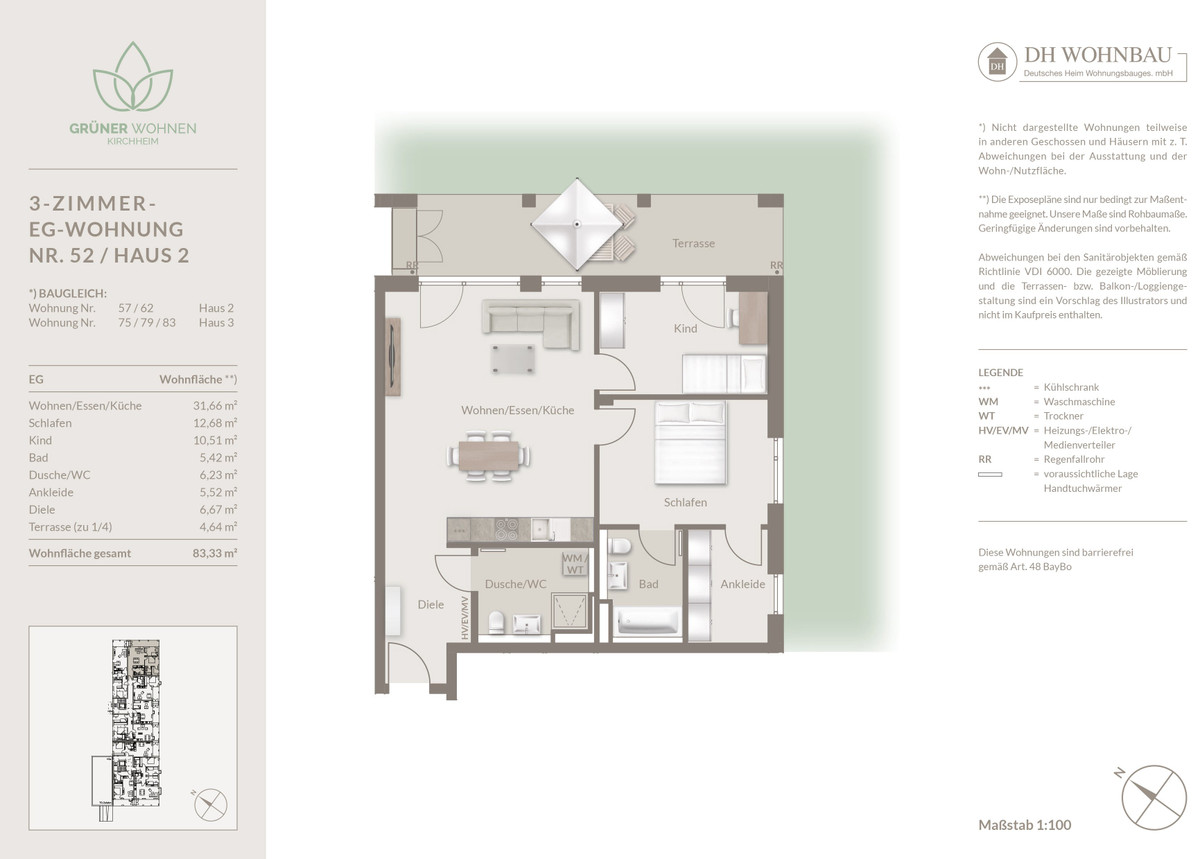 Grüner Wohnen Kirchheim „Wohnen am Ortspark“