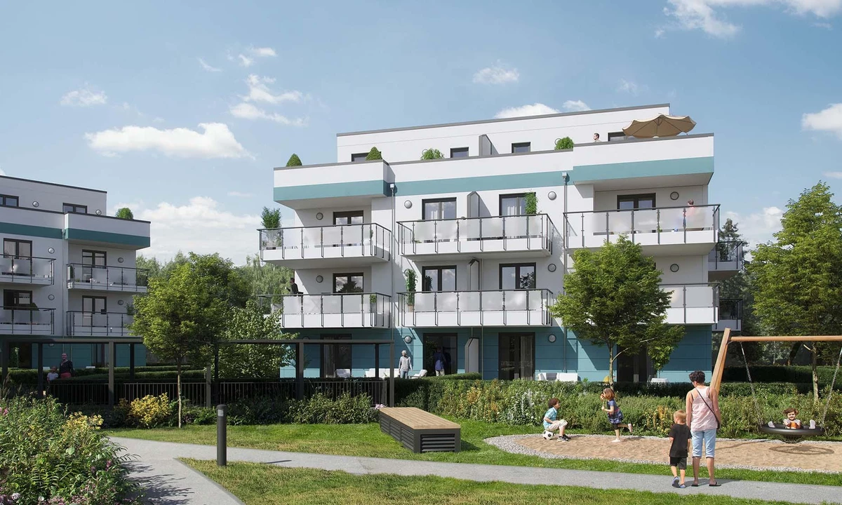 Stadthäuser am Park 3 - Neubau von 102 Eigentumswohnungen