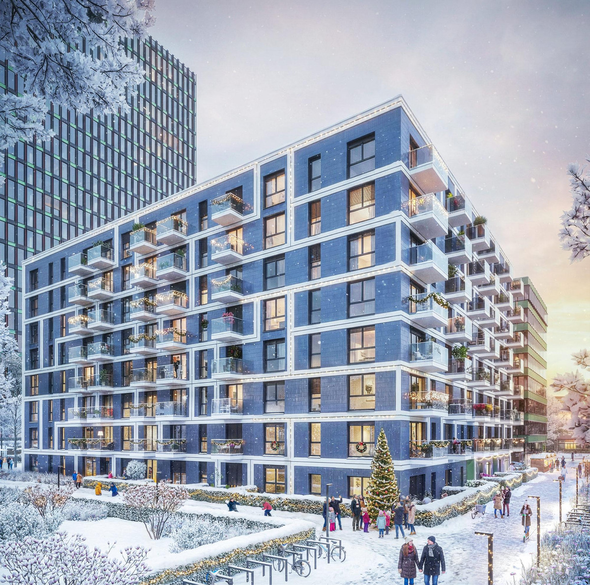 PANDION LVL UP - Neubau von 138 Eigentumswohnungen