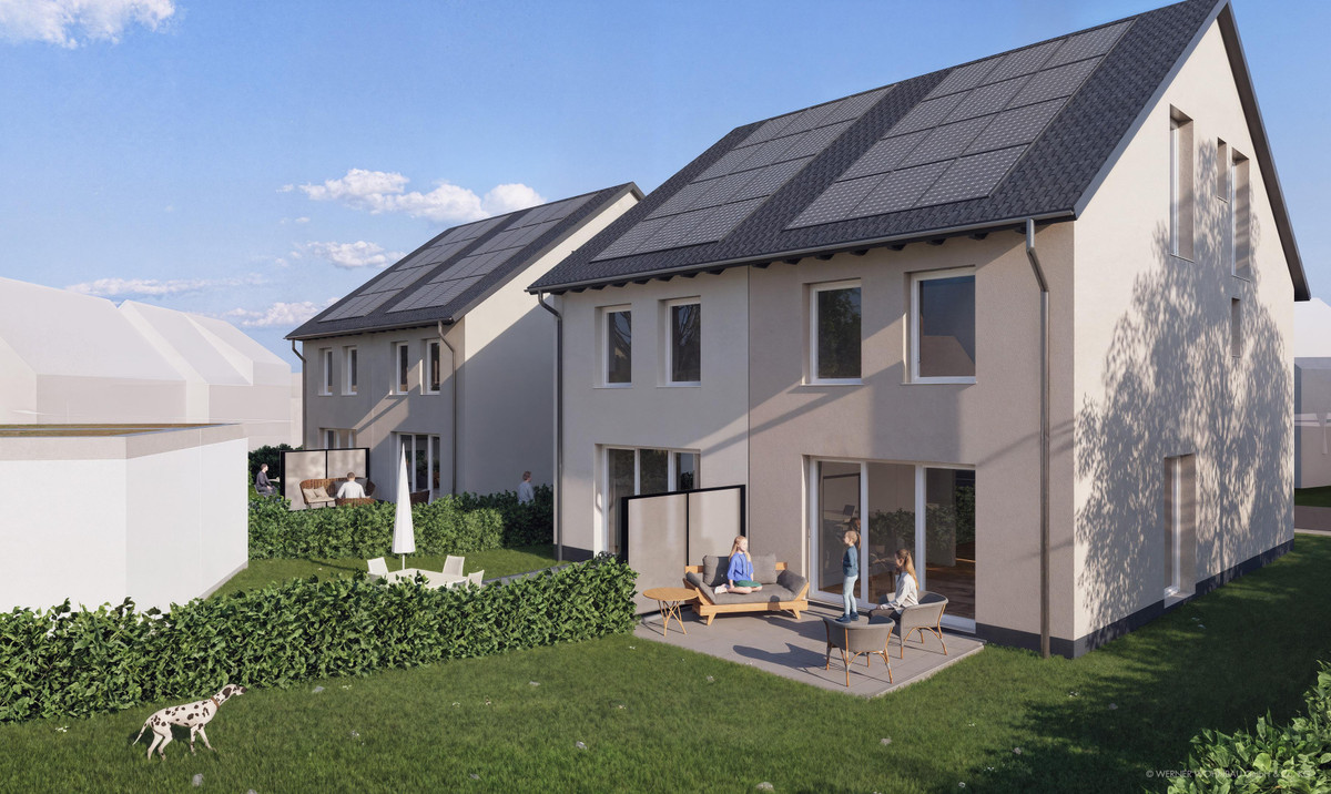 Armenhöfestraße - Neubau von 4 Doppelhaushälften und 6 Reihenhäusern