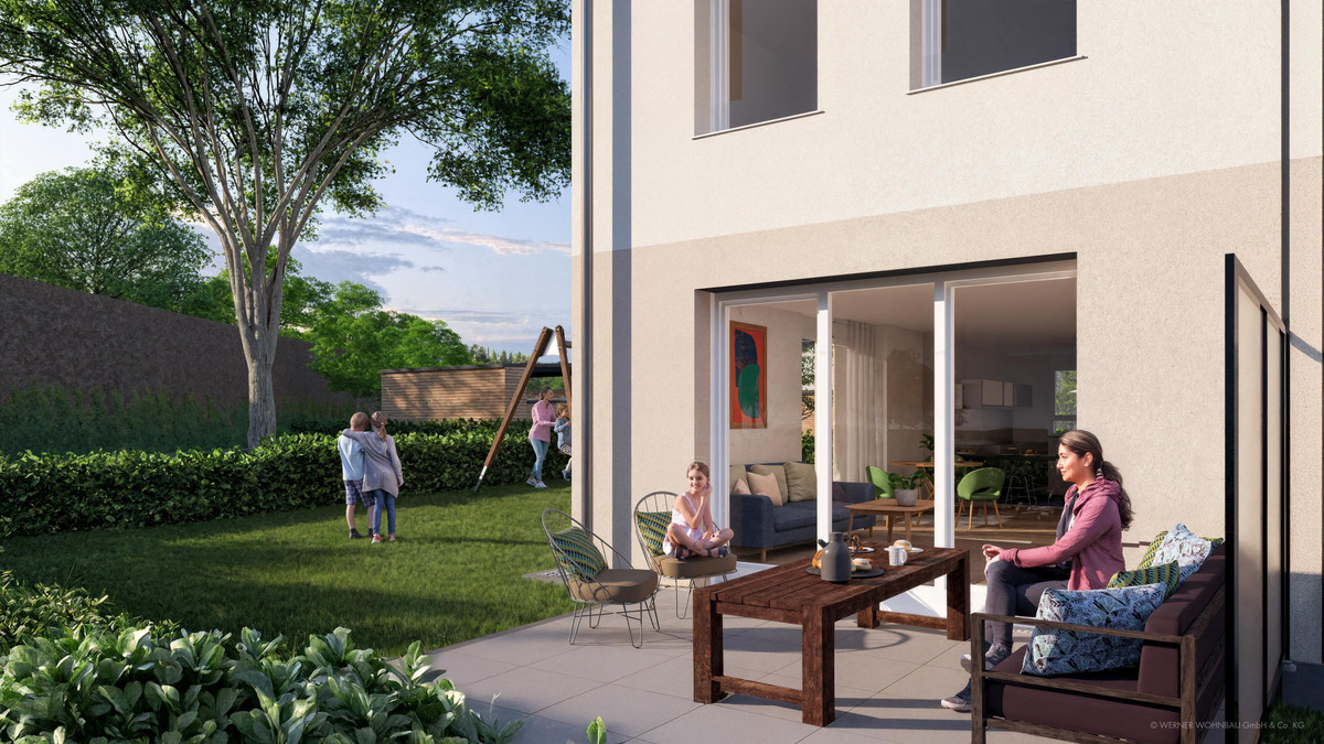 Strangen Erweiterung - Neubau von 19 Reihenhäusern