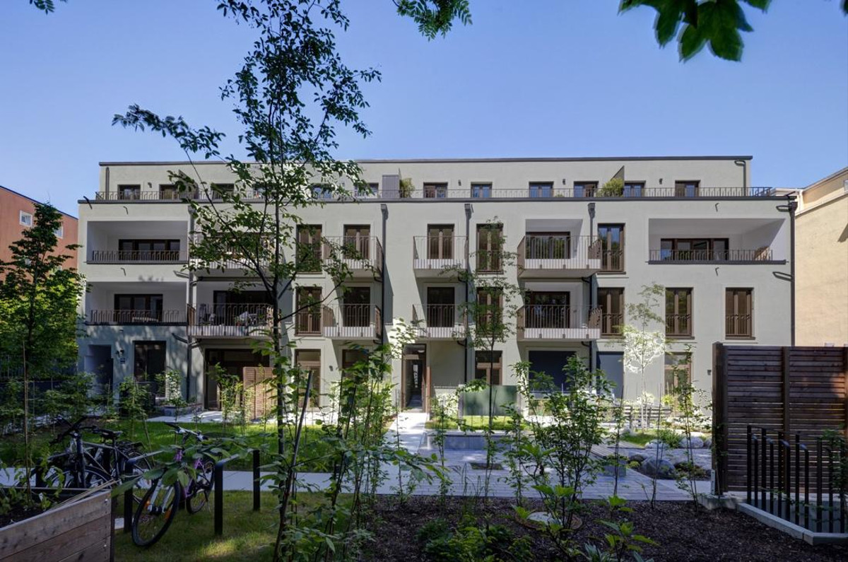 Henry's Court - Nachhaltiges Wohnen am Siemenspark - Neubau von 18 Eigentumswohnungen und 1 Gartenhaus