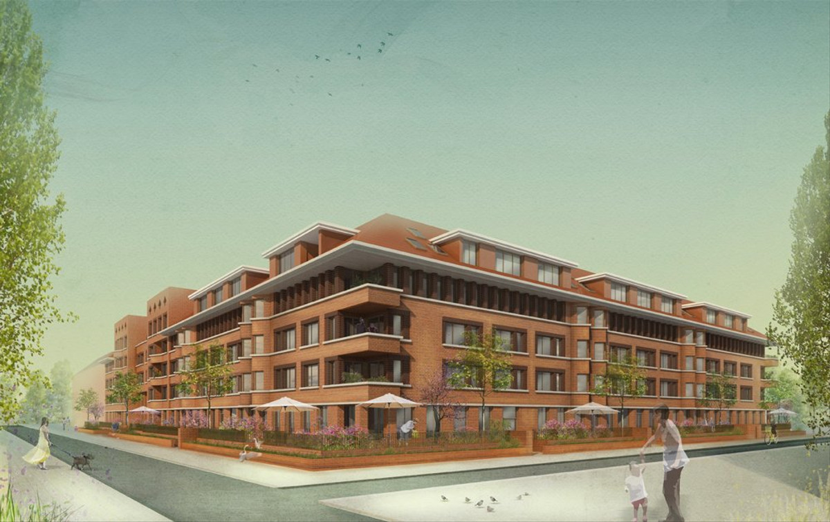 Rosenberger Höfe - Neubau von 171 Eigentumswohnungen