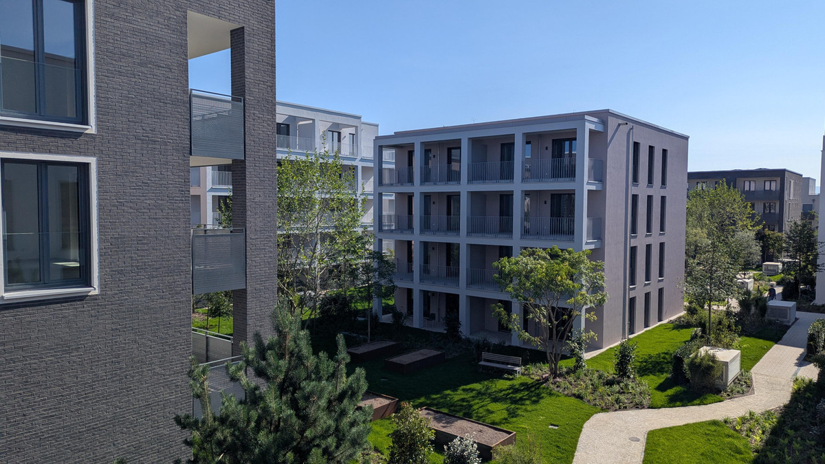 Wohnquartier Grüne Mitte Brühl - Neubau von Eigentumswohnungen und Doppelhaushälften