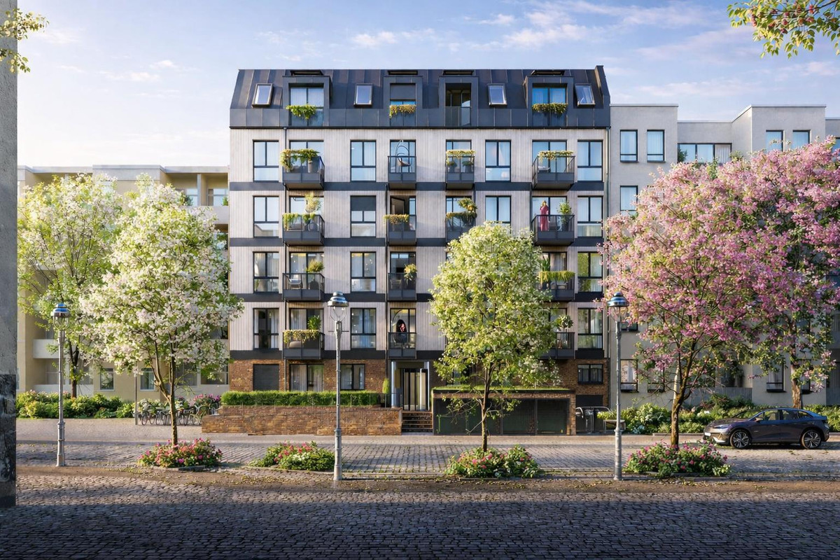 Wohngarten im Dreiländereck - Neubau von 24 Eigentumswohnungen - Berlin