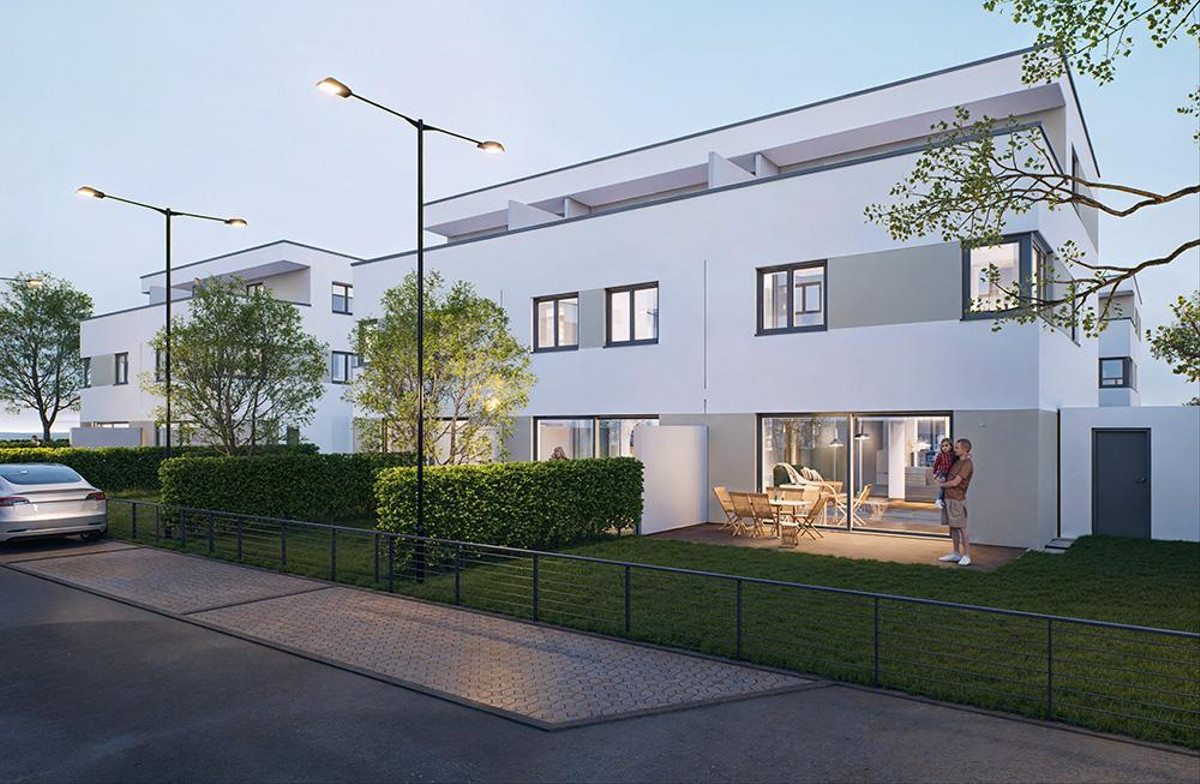 Langweid Village - 4. BA - Neubau von 9 Reihenhäusern und 6 Doppelhaushälften