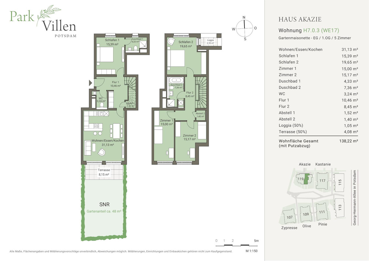 Die neuen Parkvillen Potsdam