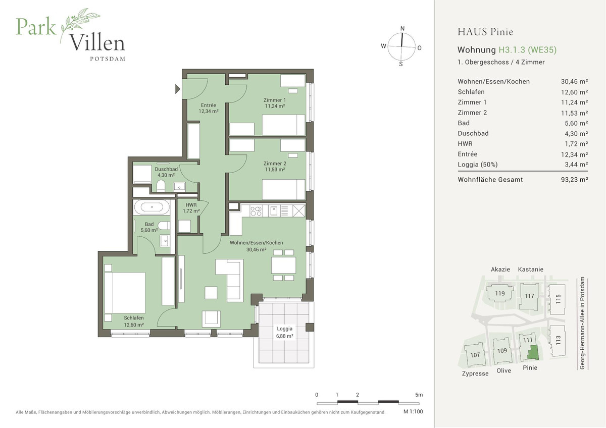 Die neuen Parkvillen Potsdam