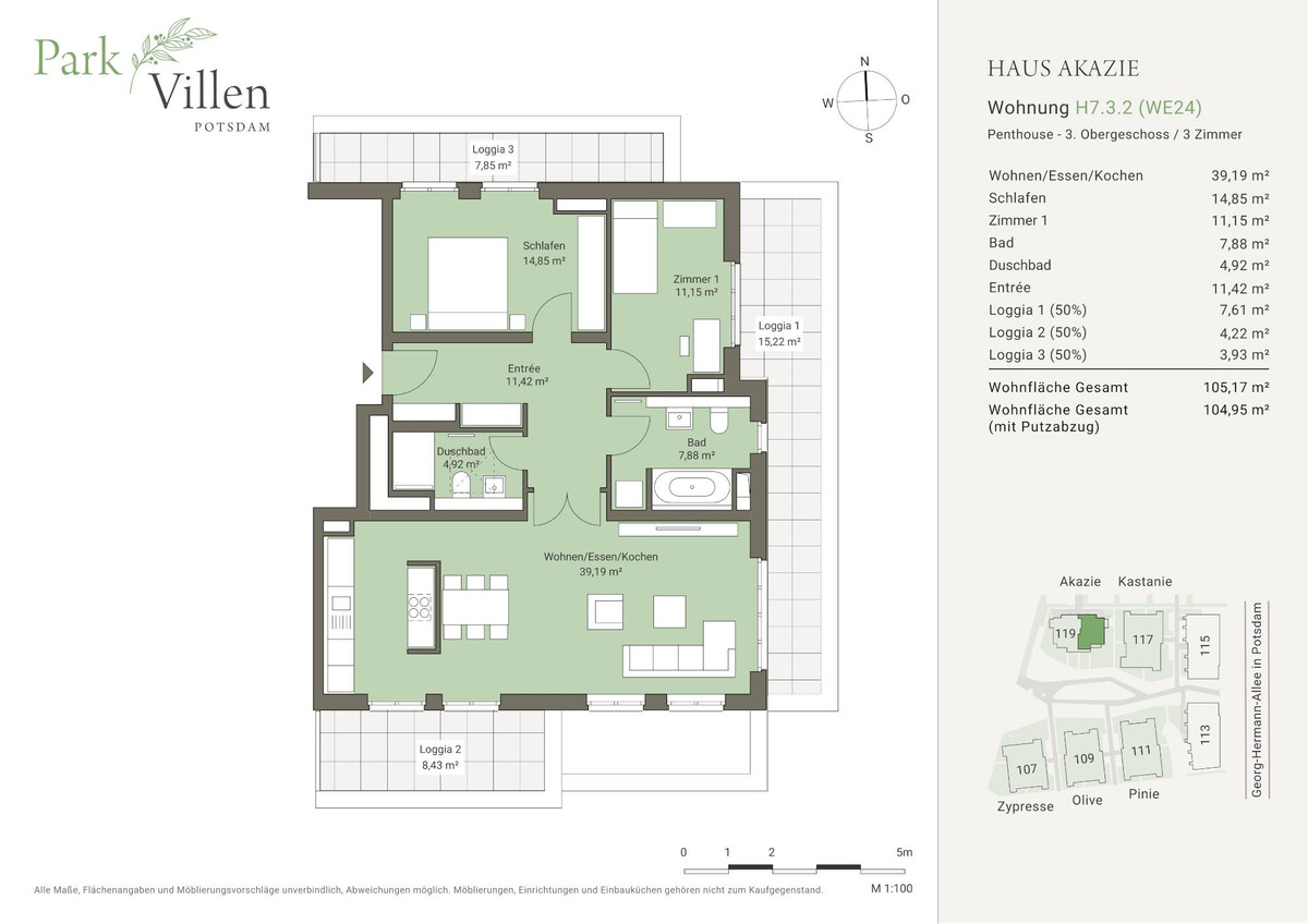 Die neuen Parkvillen Potsdam