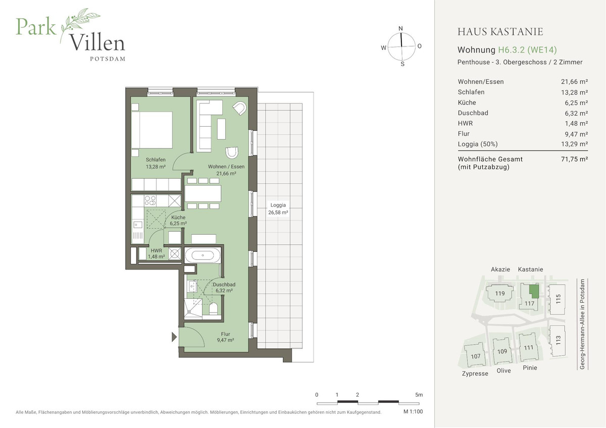 Die neuen Parkvillen Potsdam