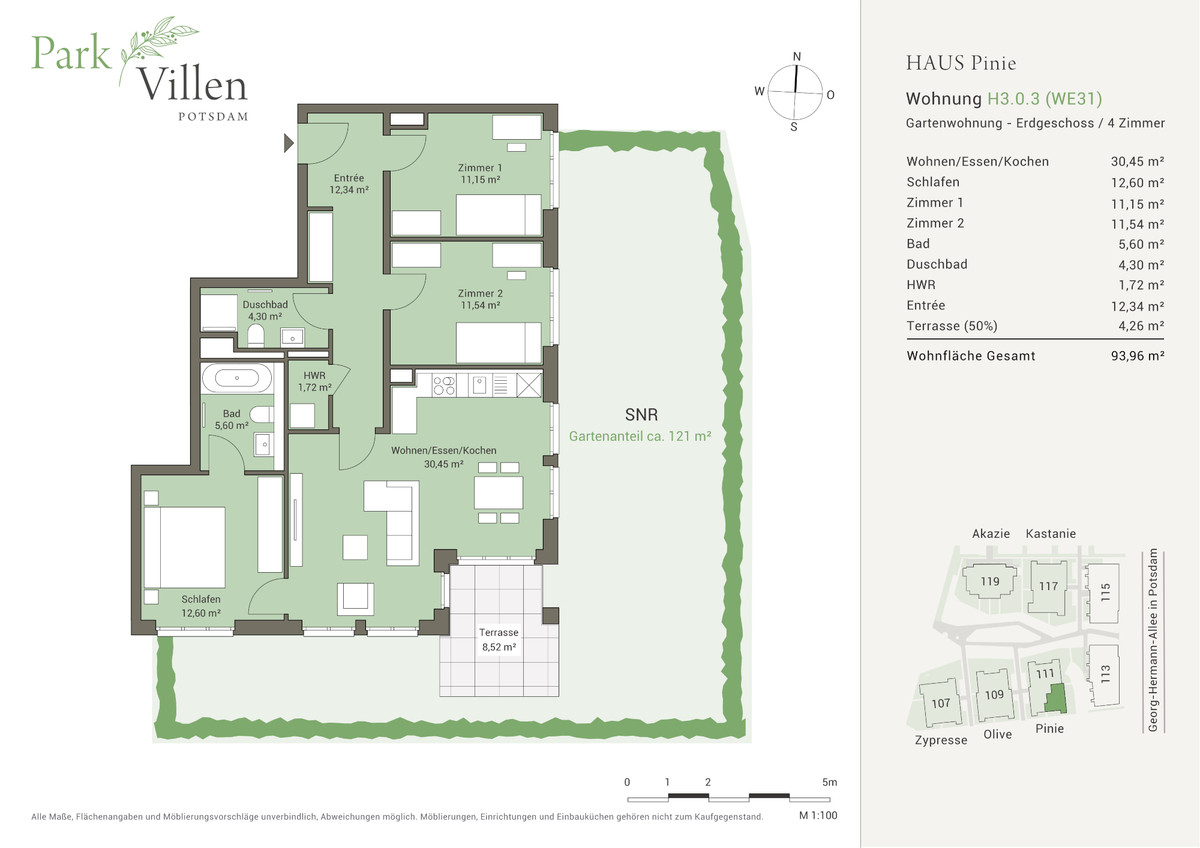 Die neuen Parkvillen Potsdam