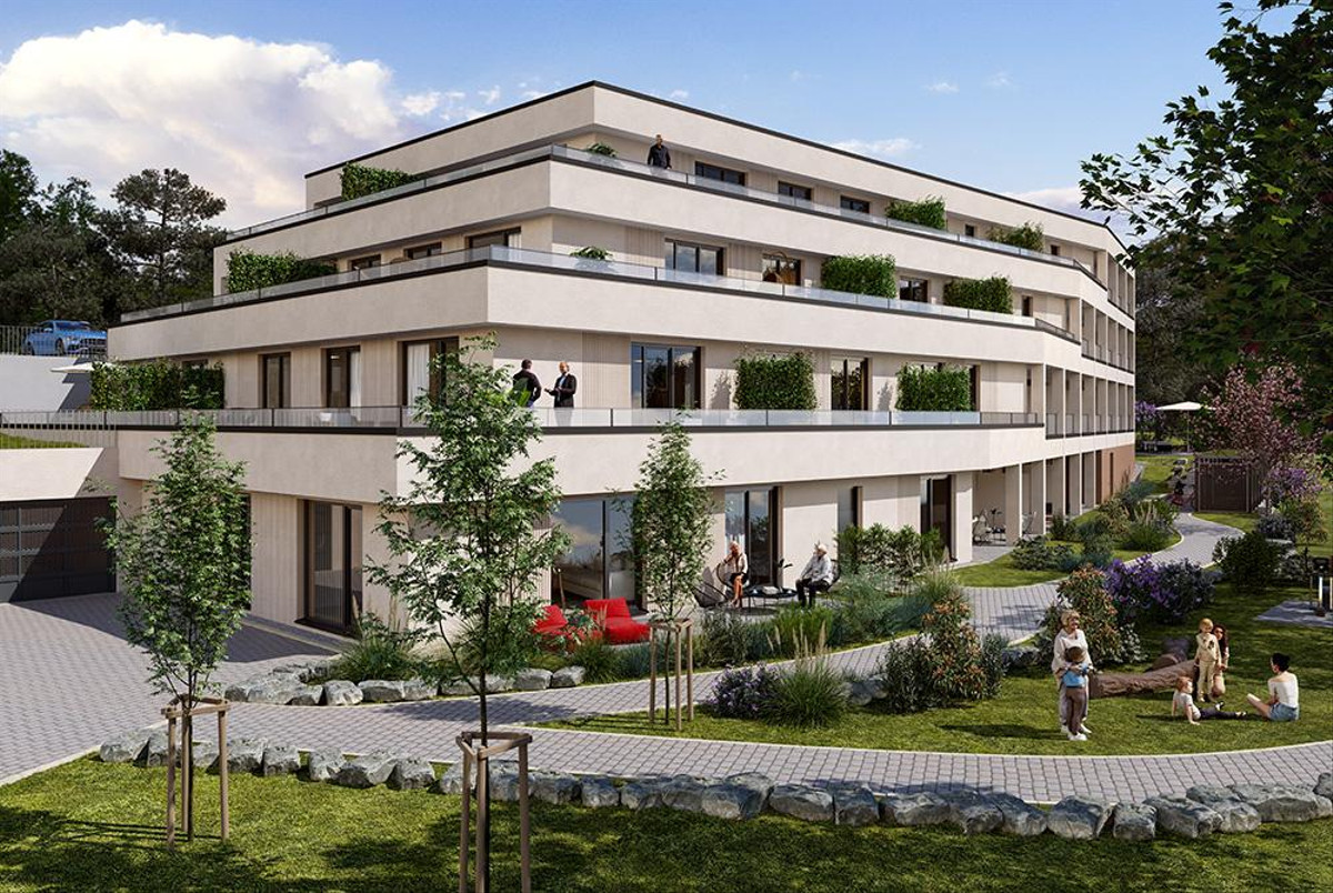 TERRASSEN AM HANG IN HEROLDSBERG - Neubau von 22 Eigentumswohnungen