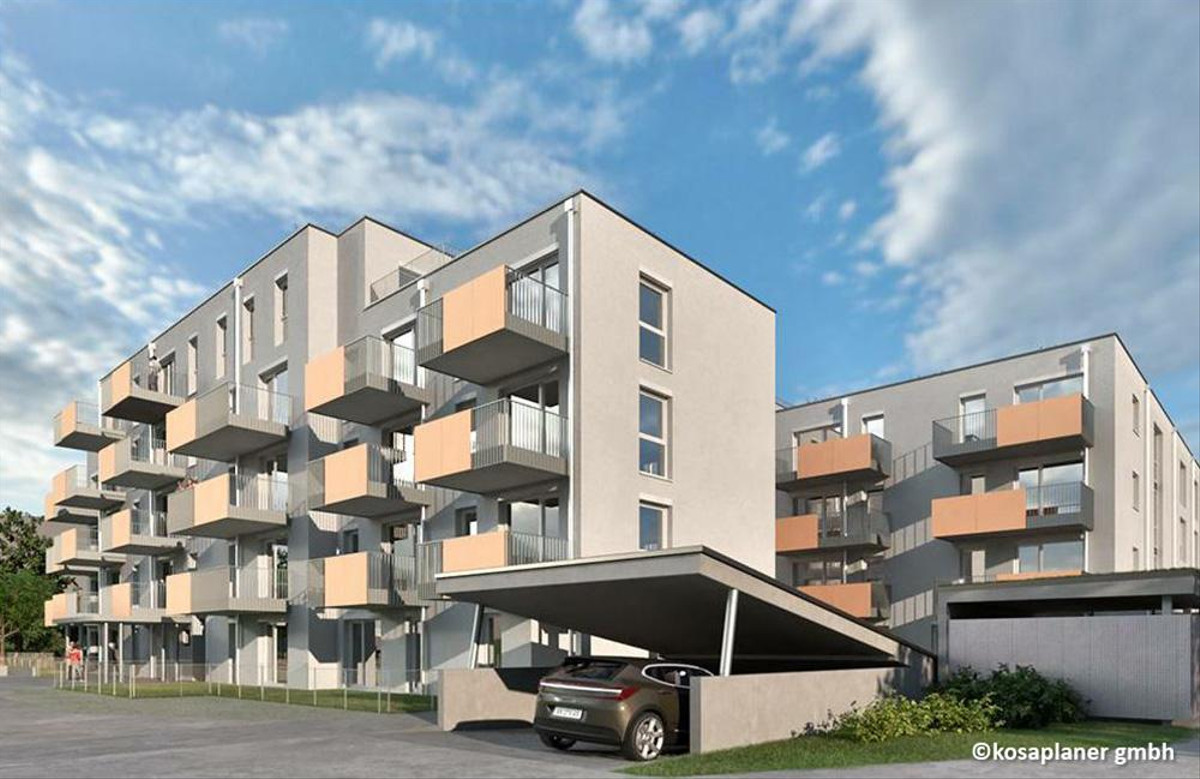Pyramidenblick - Neubau von 53 Eigentumswohnungen