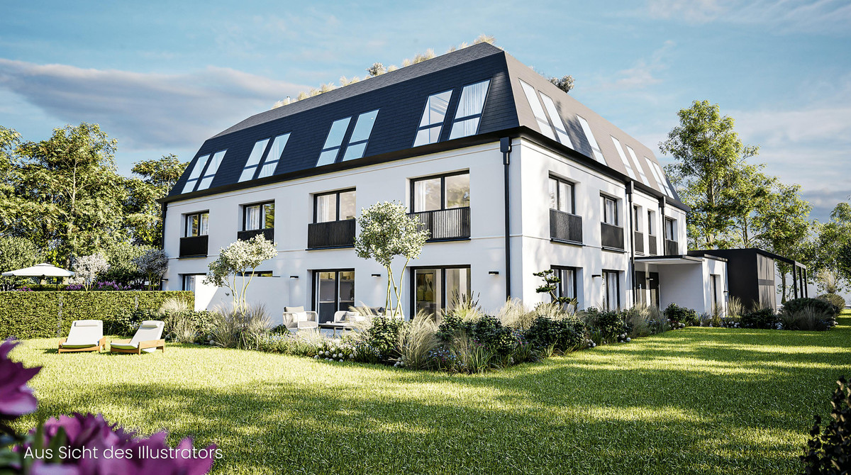 P1 - Stadthäuser in Großhadern - Neubau von 4 Stadthäusern