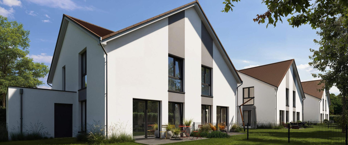 Friedhofstraße 44 - Neubau von 6 Doppelhaushälften