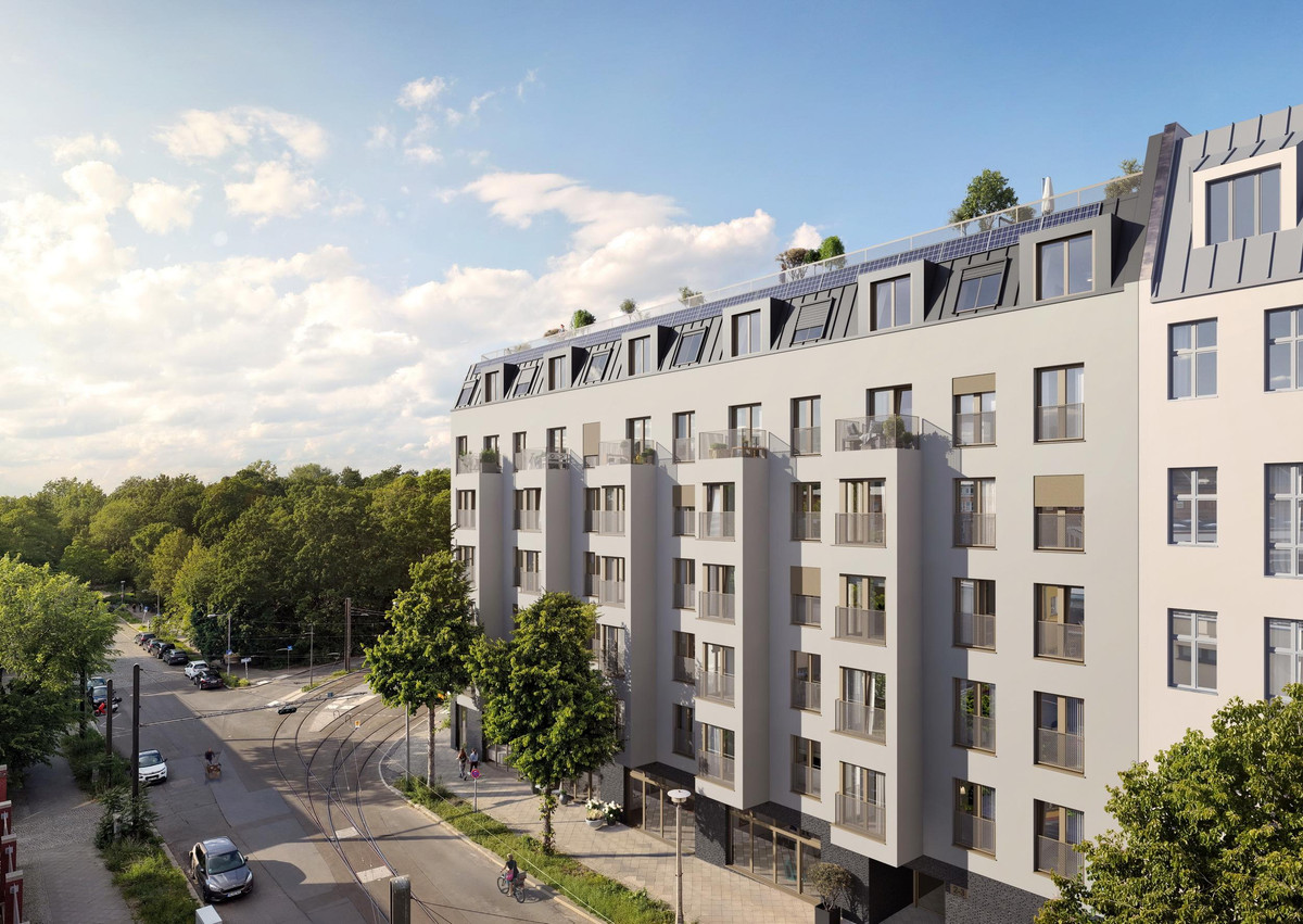 Parkside Friedrichshain - Neubau von 55 Eigentumswohnungen und 5 Gewerbeeinheiten