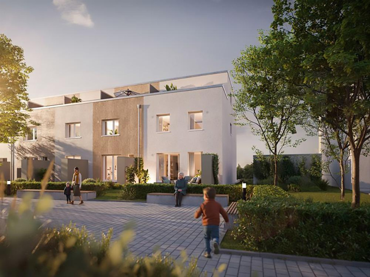 Quartier Weinbergblick - Neubau von 29 Stadthäusern